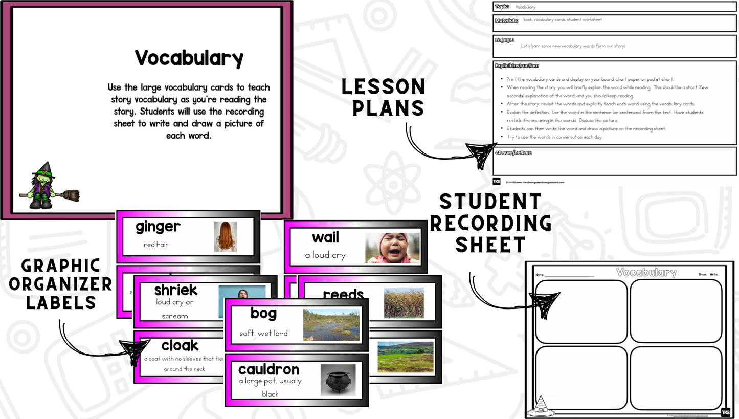 Room On The Broom Unit--Sequencing, Writing, And Activities