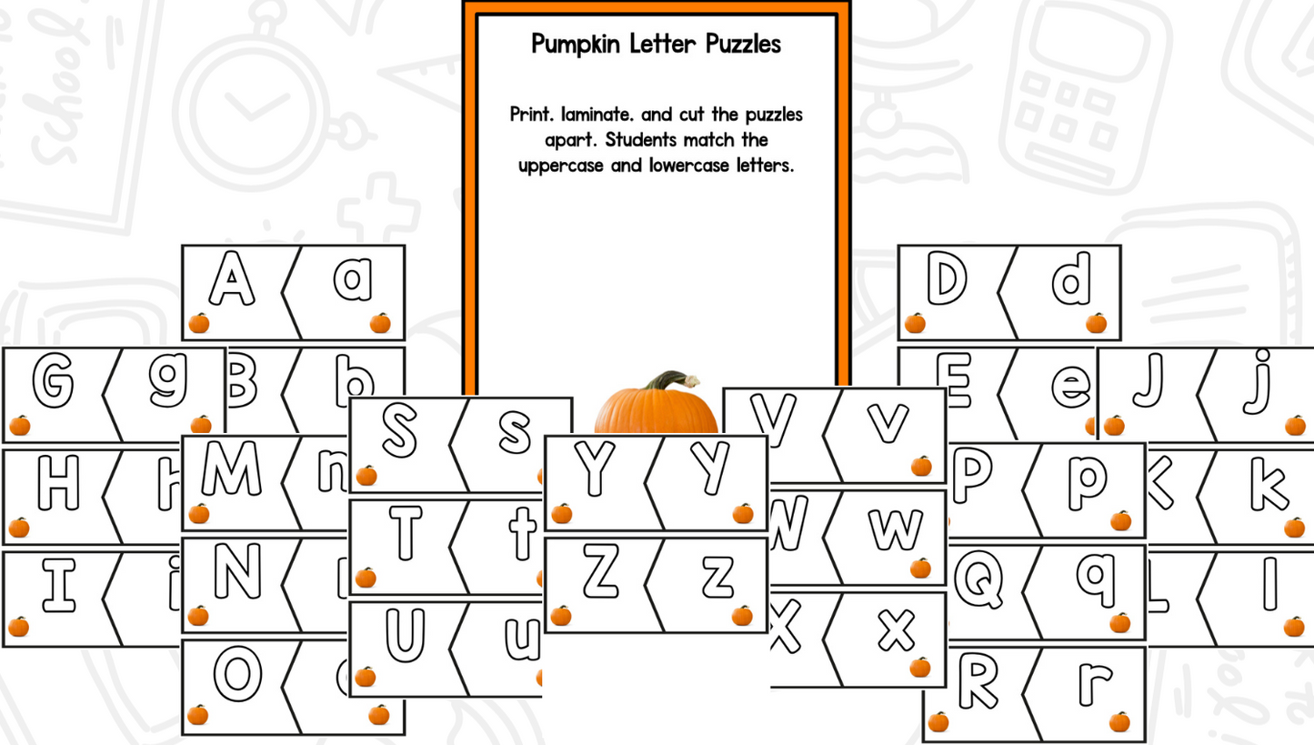 All About Pumpkins: Science And Pumpkin Activities