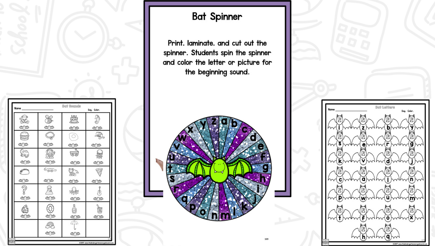 All About Bats: Science Activities for Kindergarten And First Grade