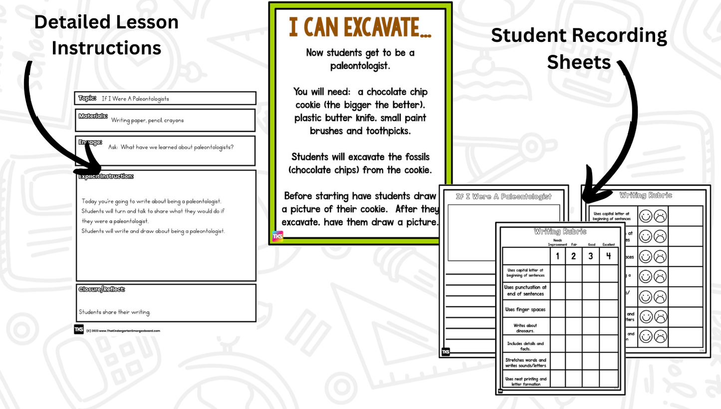 Dinosaurs: A Research and Writing Project PLUS Centers!