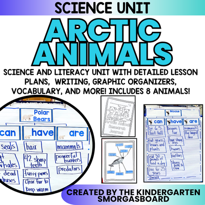 Arctic Animals And Polar Animals Research & Writing Activities