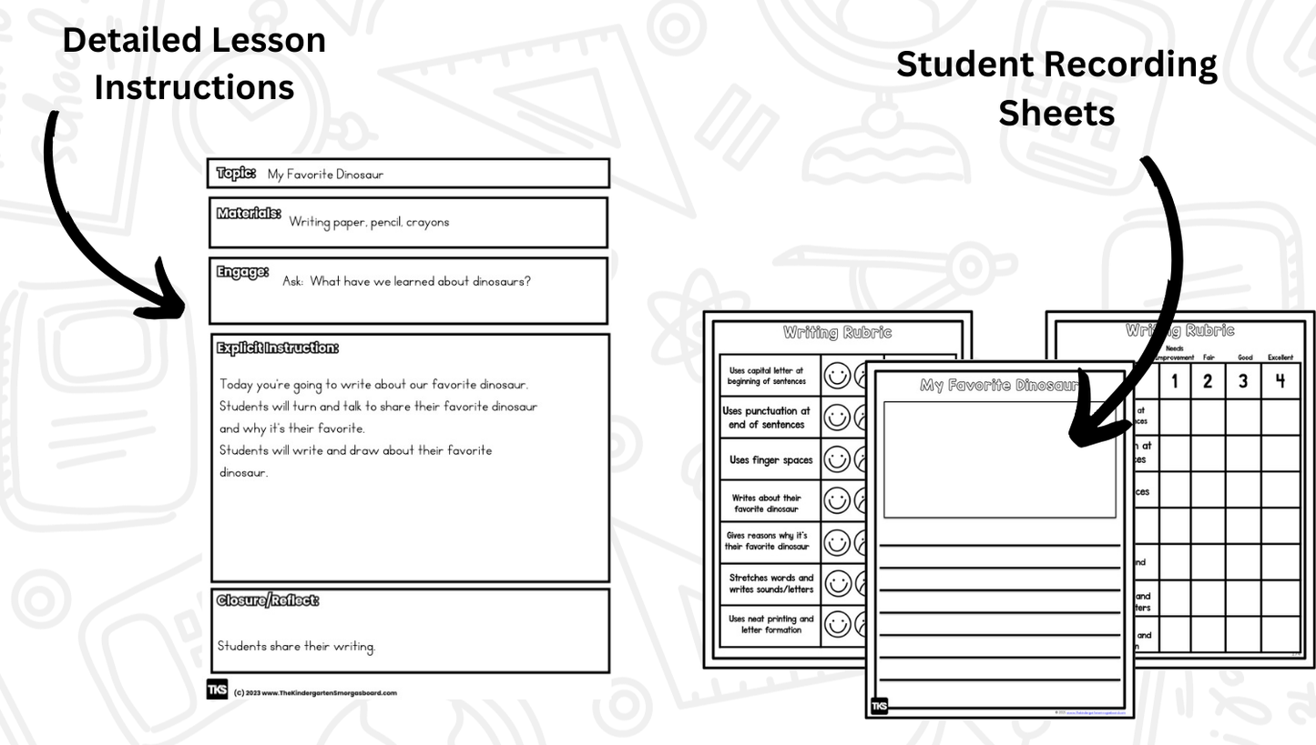 Dinosaurs: A Research and Writing Project PLUS Centers!