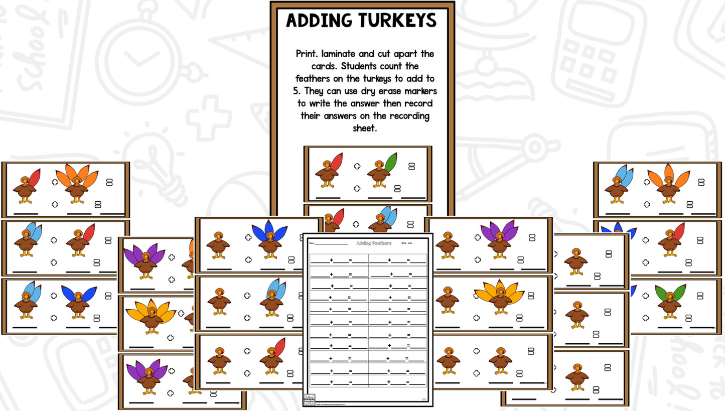 Thanksgiving: A Research and Writing Project PLUS Centers!