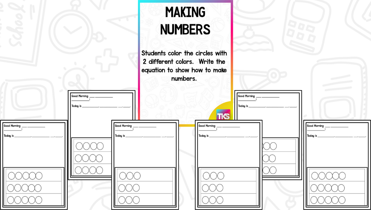 Morning Meeting Tools Bundle
