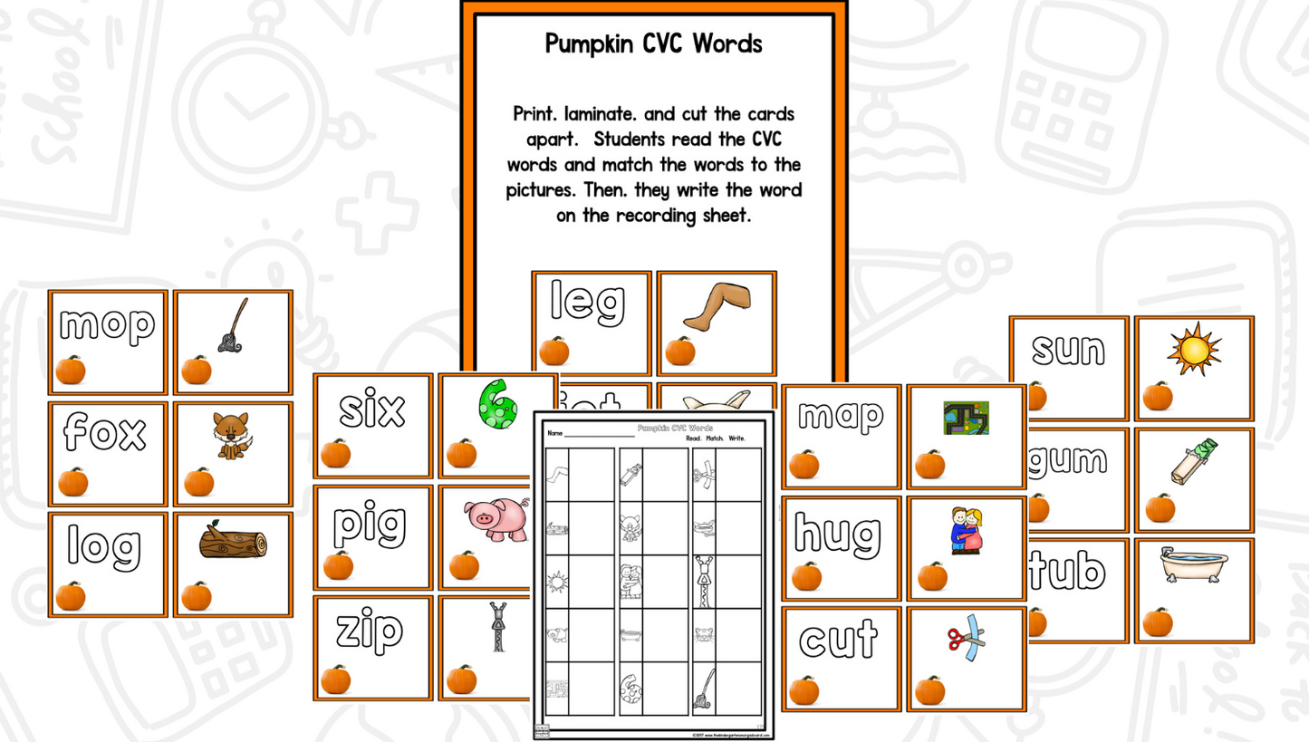 All About Pumpkins: Science And Pumpkin Activities