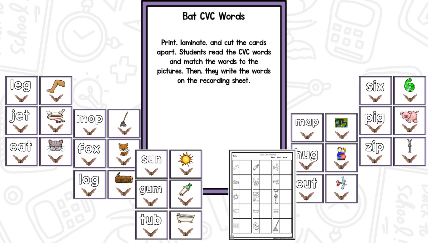 All About Bats: Science Activities for Kindergarten And First Grade