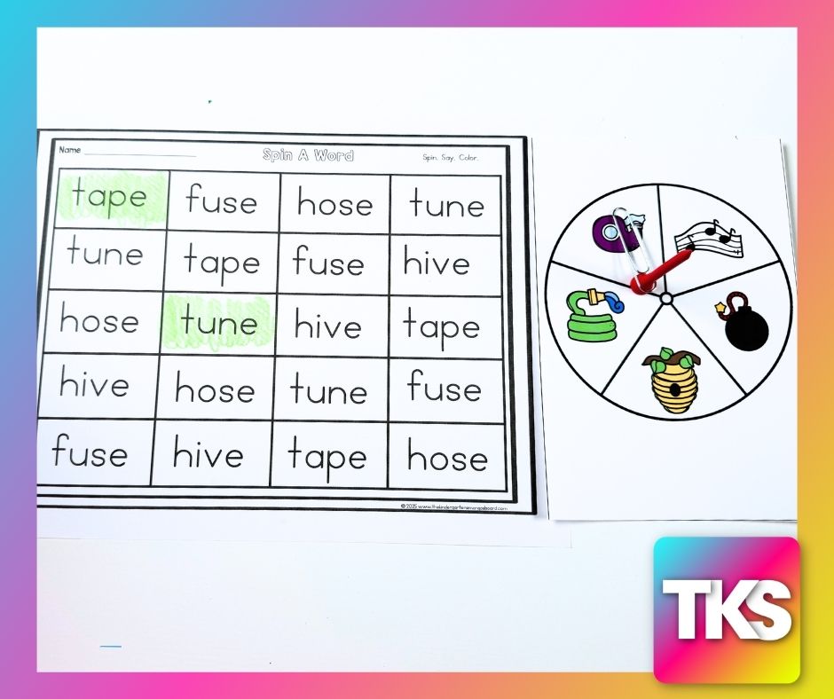 See It! Say it! Spell It! CVCE Words Phonics & Phonemic Awareness Activities