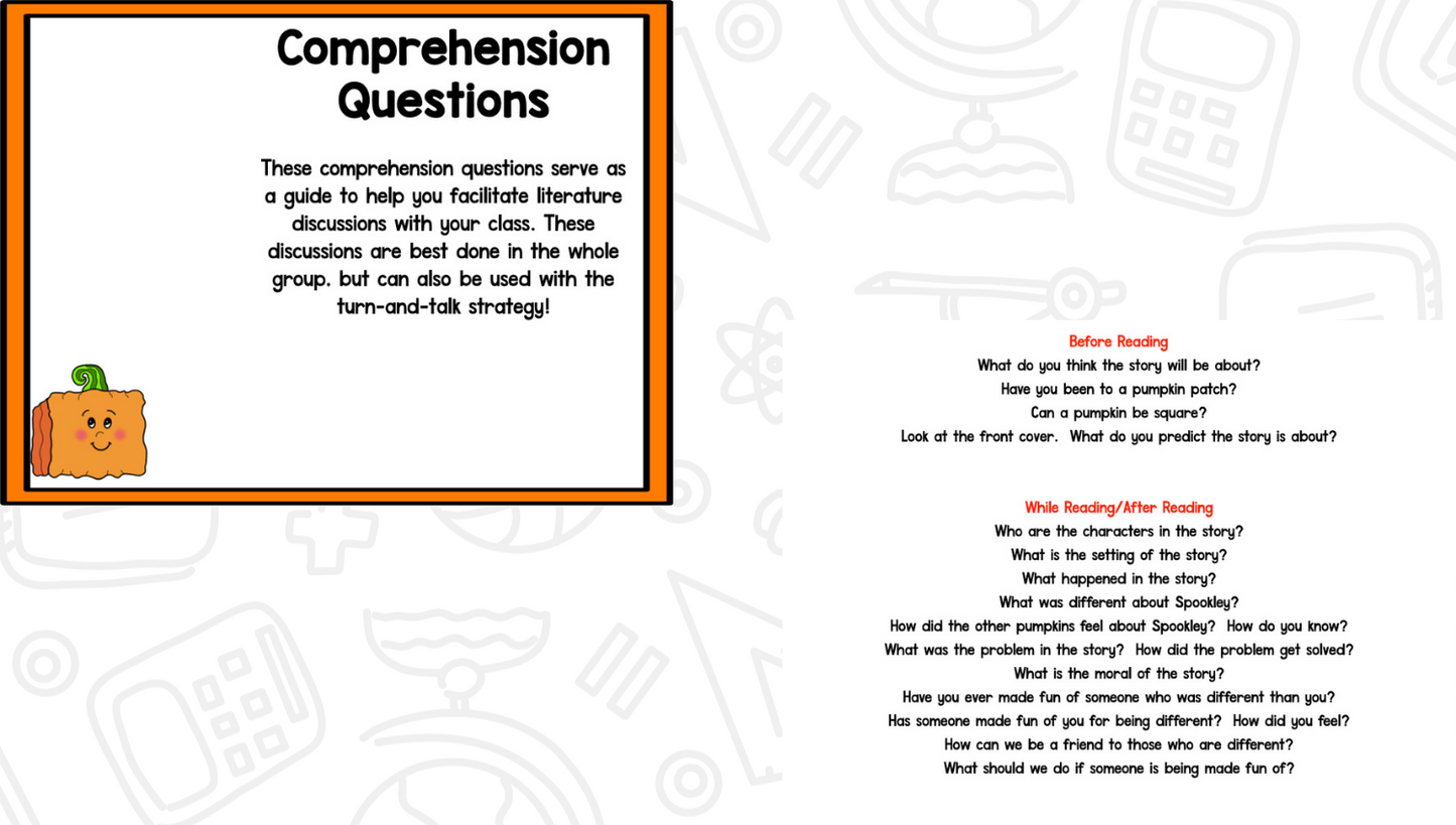 Read It Up! Spookley The Square Pumpkin