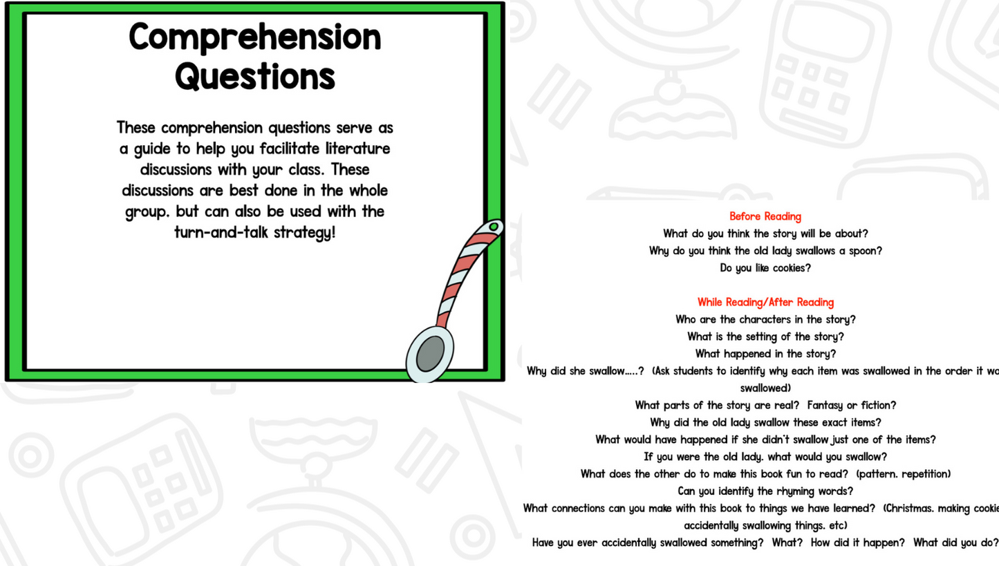 Read It Up! Old Lady Swallowed a Spoon