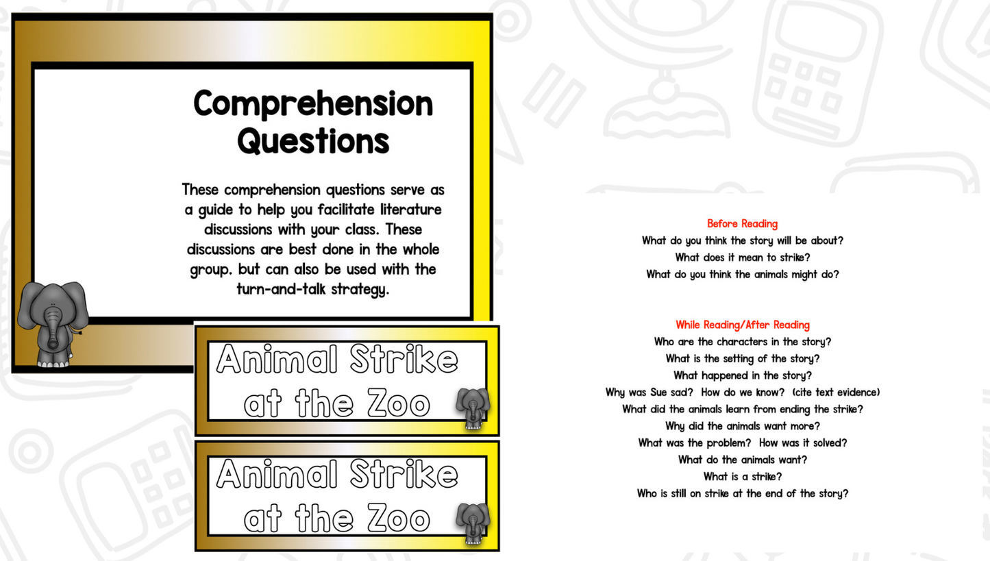 Read It Up! Animal Strike at the Zoo