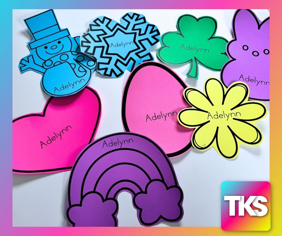 Editable Classroom Names Decor Templates