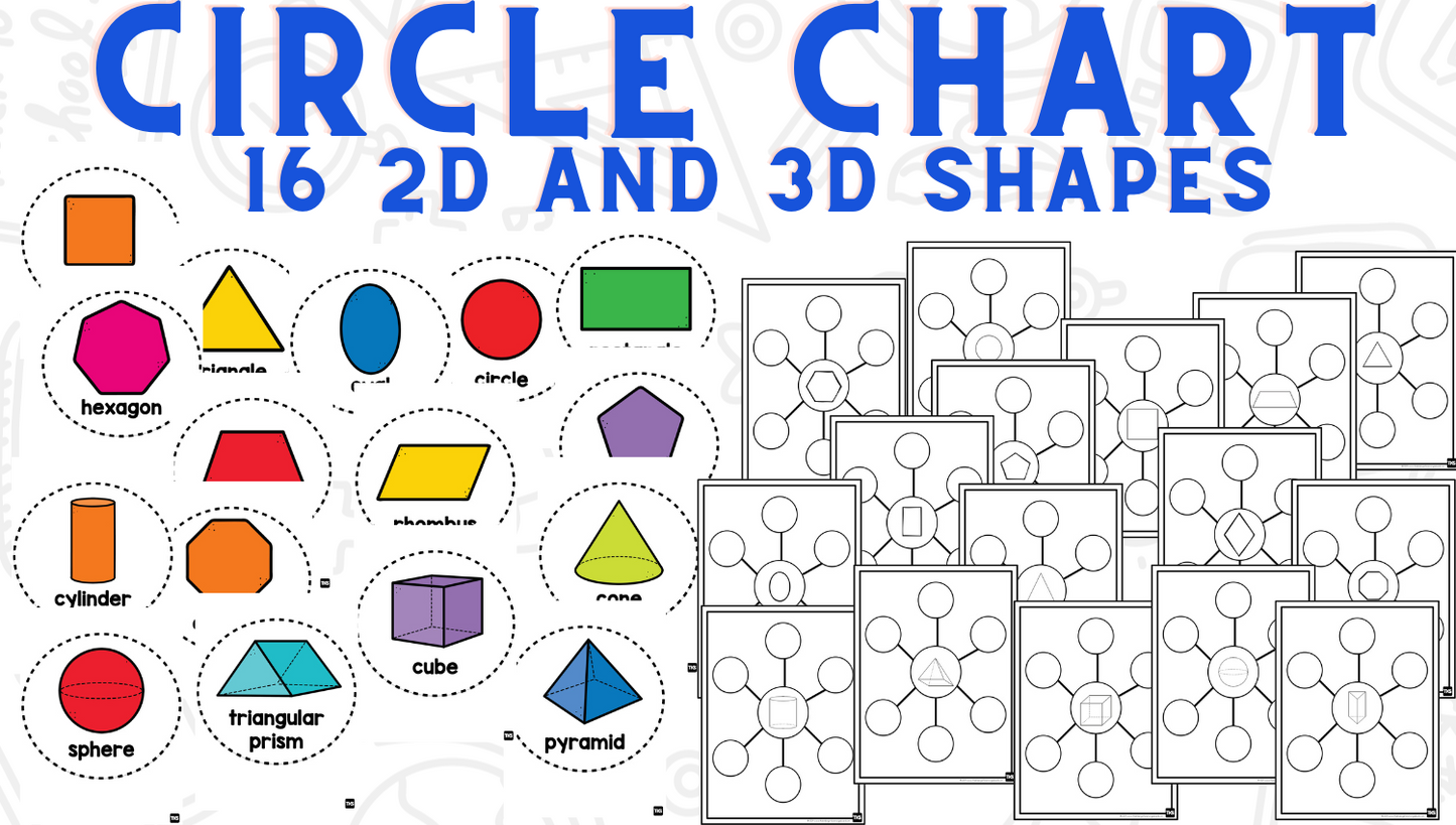 Shapes Bootcamp: A 2D and 3D Shapes Unit (Superhero Theme)