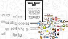 Word Family Bootcamp (No Theme)