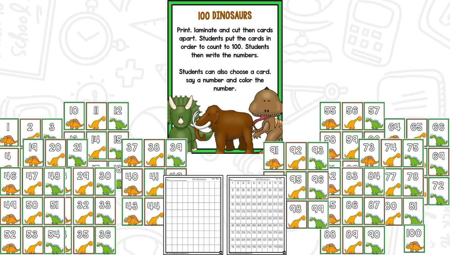 Dinosaurs: A Research and Writing Project PLUS Centers!