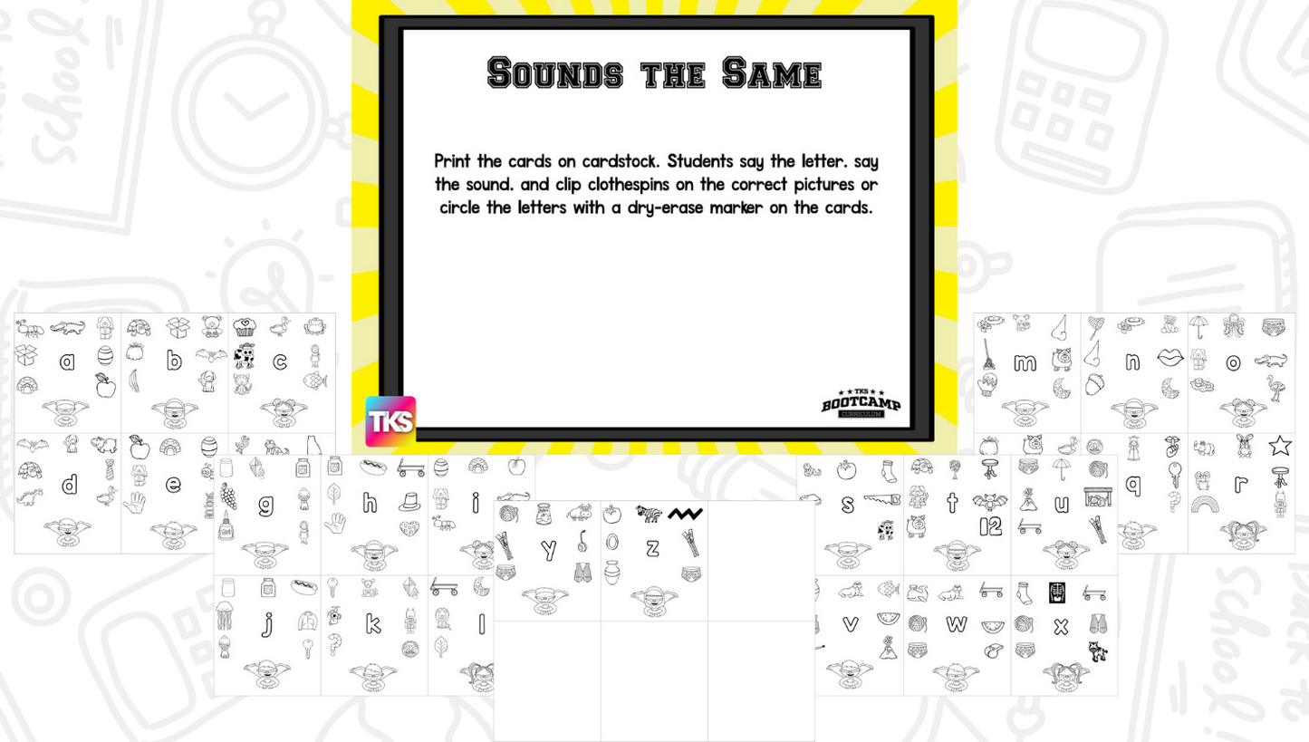 ABC Bootcamp®: A 26-Day Introduction to Letters and Sounds (Superhero Theme)