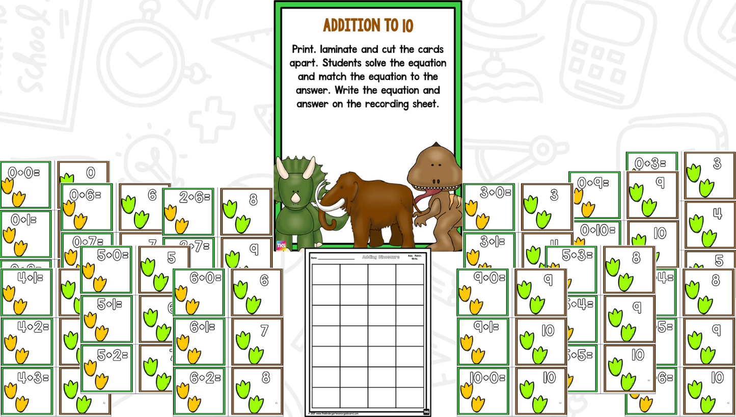 Dinosaurs: A Research and Writing Project PLUS Centers!