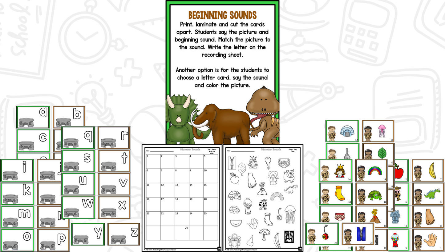 Dinosaurs: A Research and Writing Project PLUS Centers!