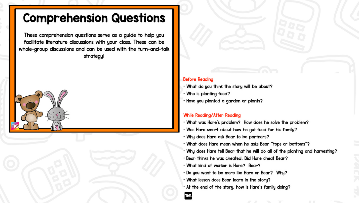 Read It Up! Tops and Bottoms