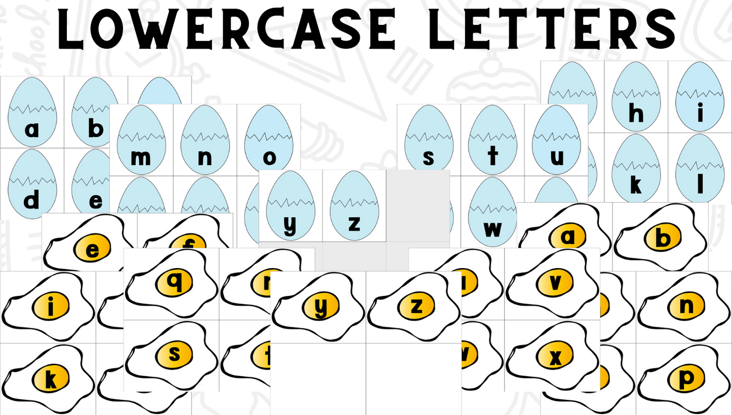 Crackin' Eggs! Letters and Sounds