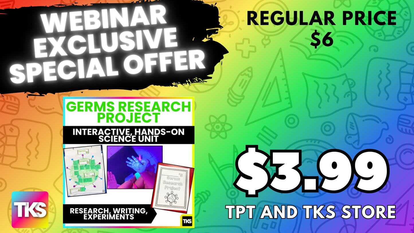Germs Research Project Webinar Exclusive
