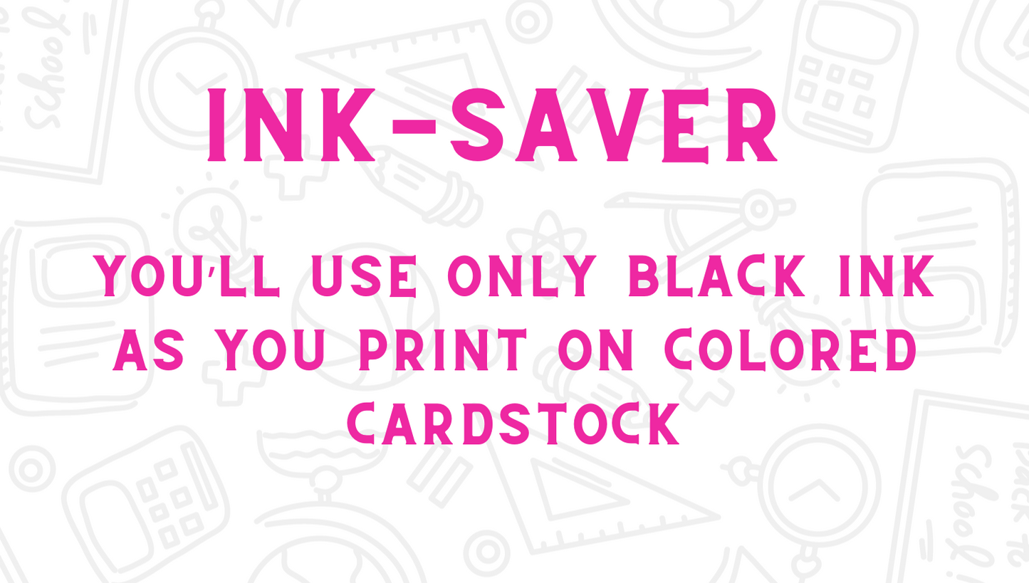 Print It Up! August/Back To School
