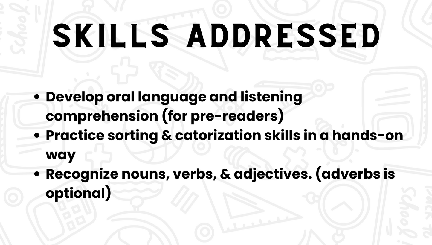 Fix It Up! Farmer Fox's Parts of Speech Garden Grammar & Writing