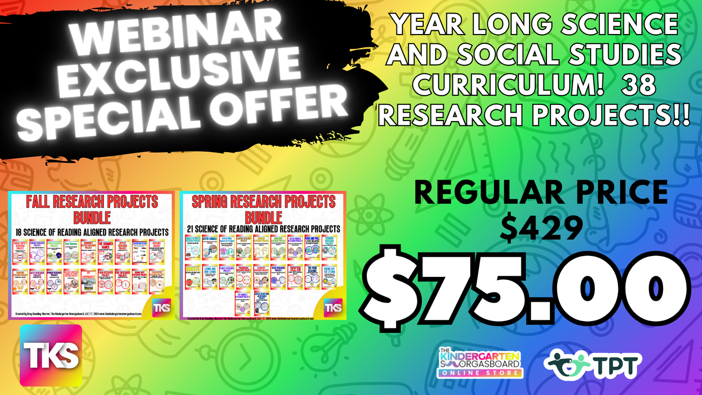 Webinar Bundle - Research Projects