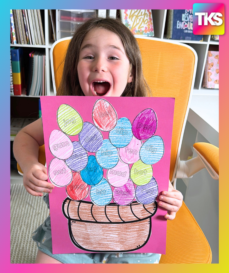 Basket of Eggs Phonics Project