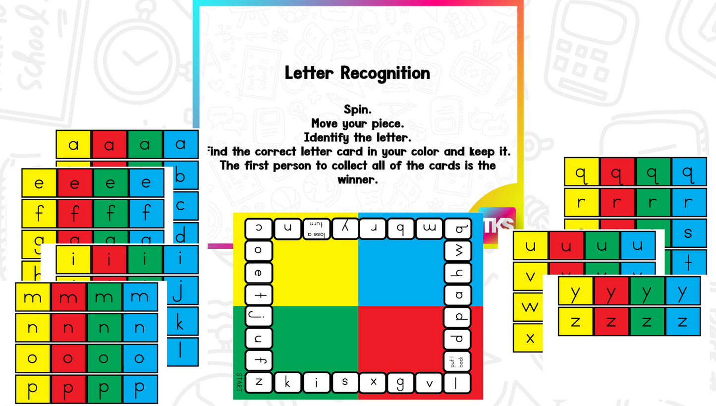 Game It Up! Letters & Sounds