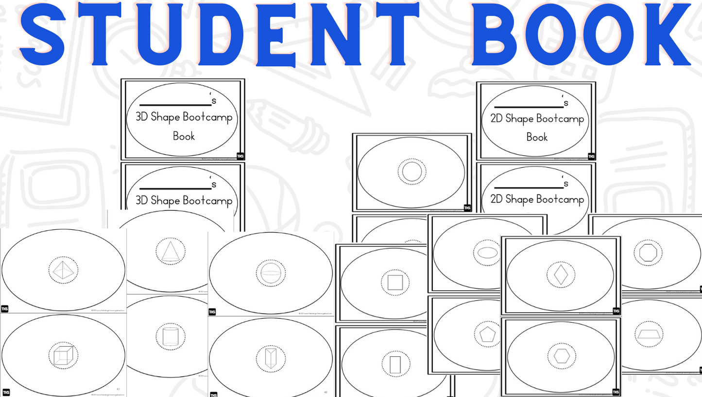 Shapes Bootcamp: A 2D and 3D Shapes Unit (Superhero Theme)