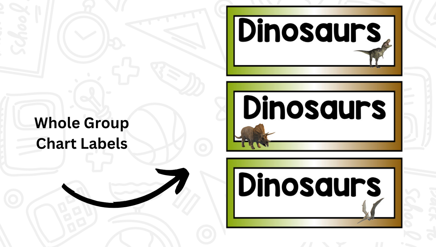 Dinosaurs: A Research and Writing Project PLUS Centers!