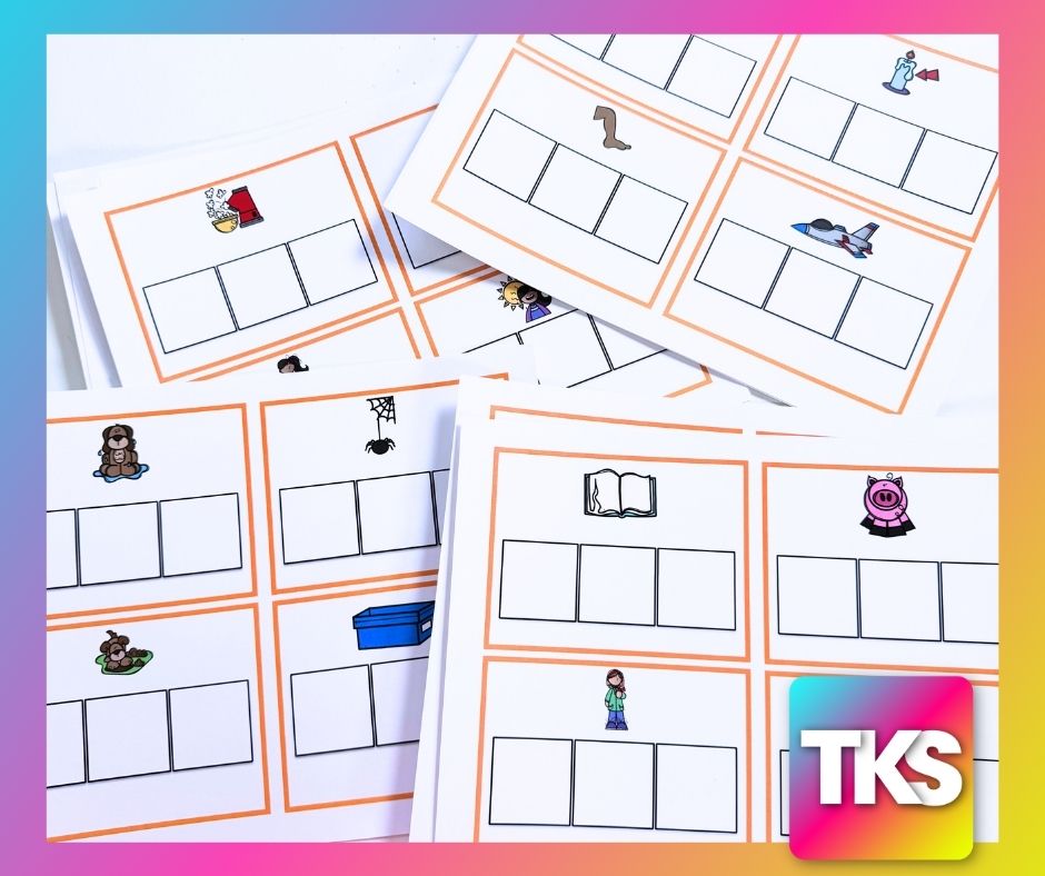 See It Say It Spell It! CVC Words - Phonics & Phonemic Awareness Activities