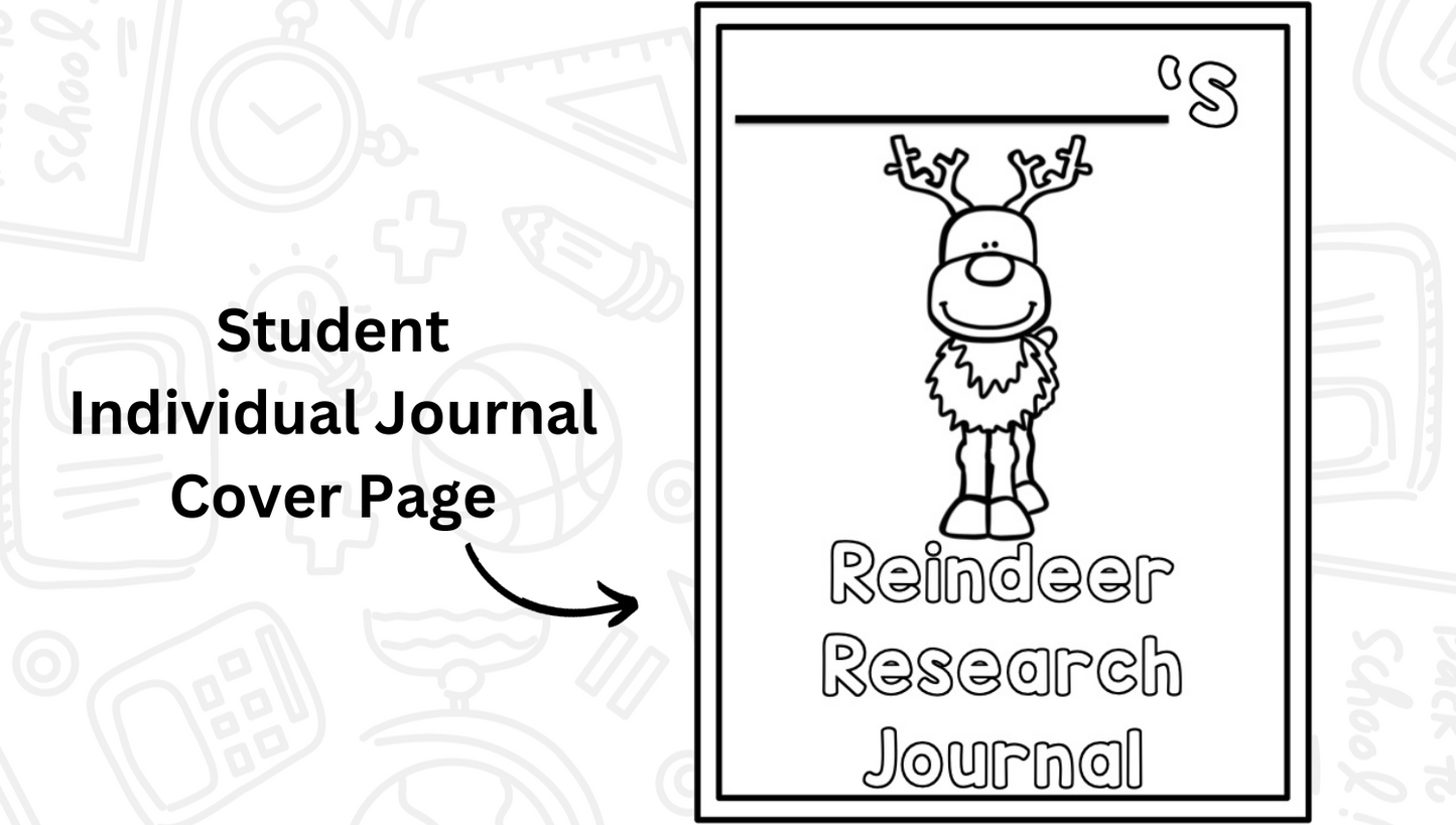 Reindeer: A Research and Writing Project PLUS Centers!