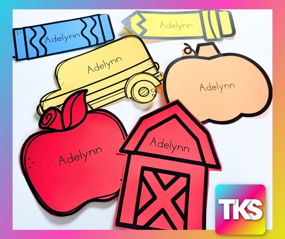 Editable Classroom Names Decor Templates