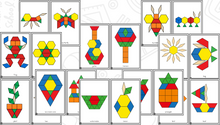 Build It Up! May Pattern Block & Counting Cube Mats