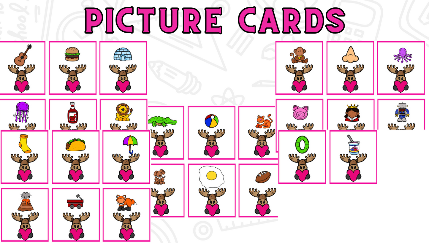 Valentine's Day Moose Freebie