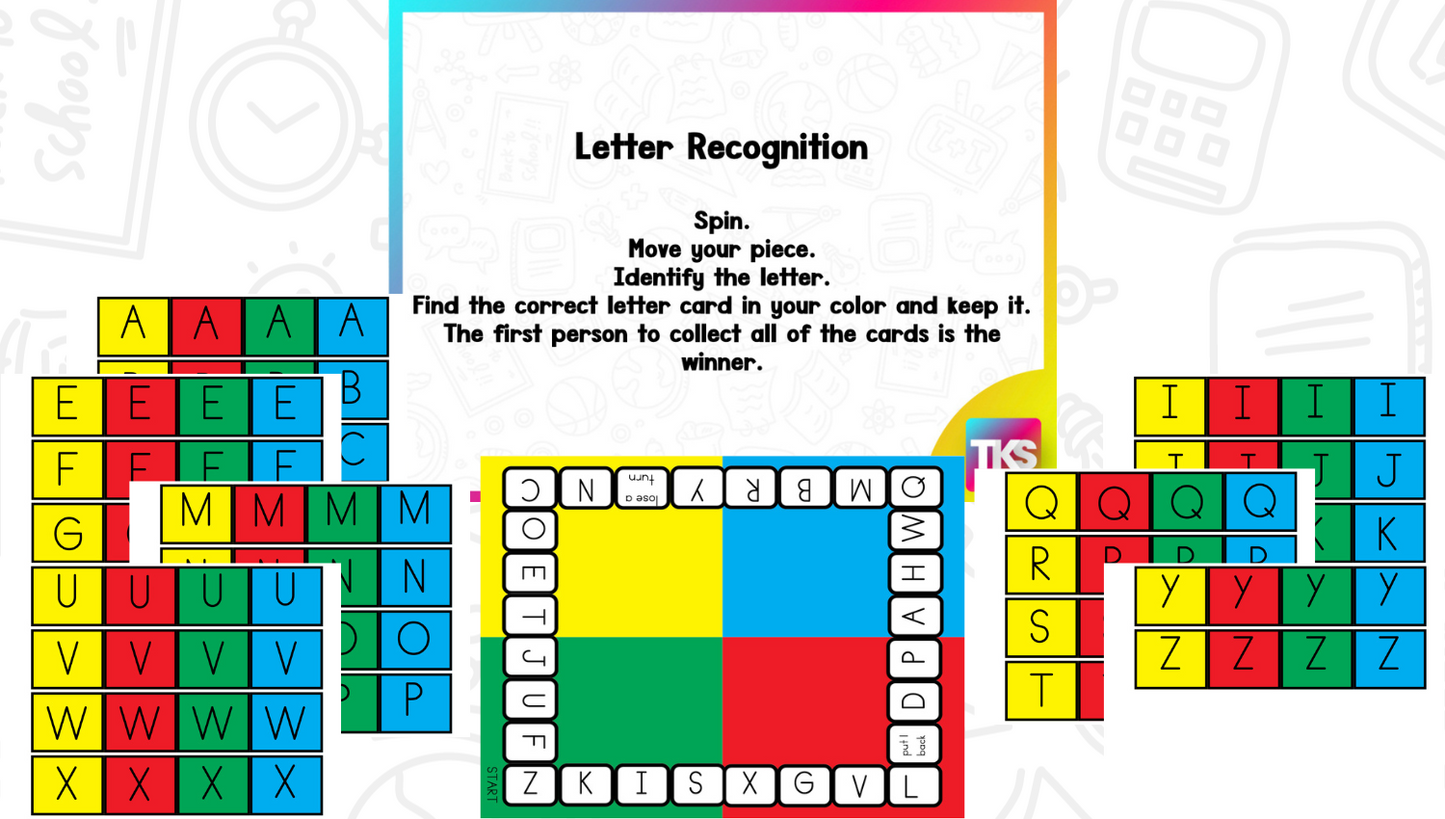 Game It Up! Letters & Sounds