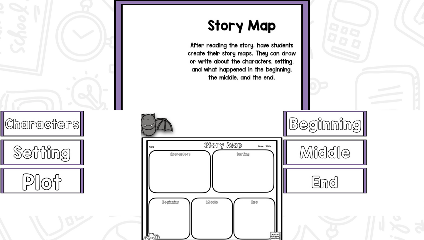 Bats and Fall Reading Comprehension | October Literacy Lessons for There Was an Old Lady Who Swallowed A Bat