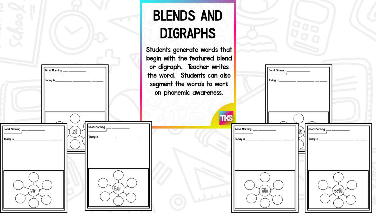 Morning Meeting Tools Bundle