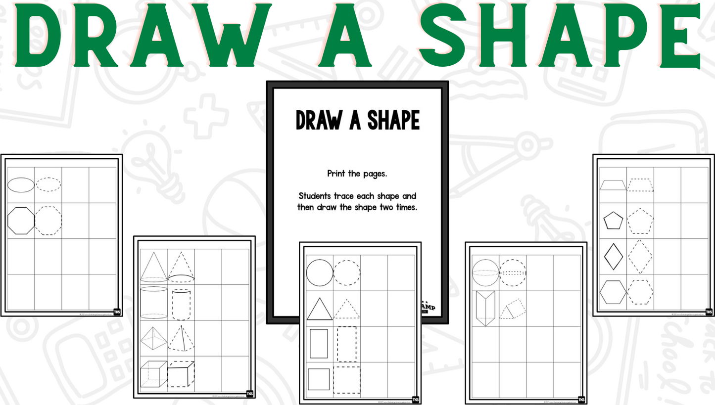 Shapes Bootcamp: A 2D and 3D Shapes Unit (No Theme)