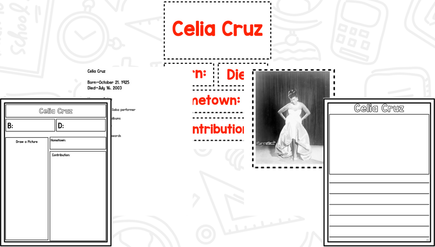 Hispanic Heritage Month Activities: Social Studies Lessons