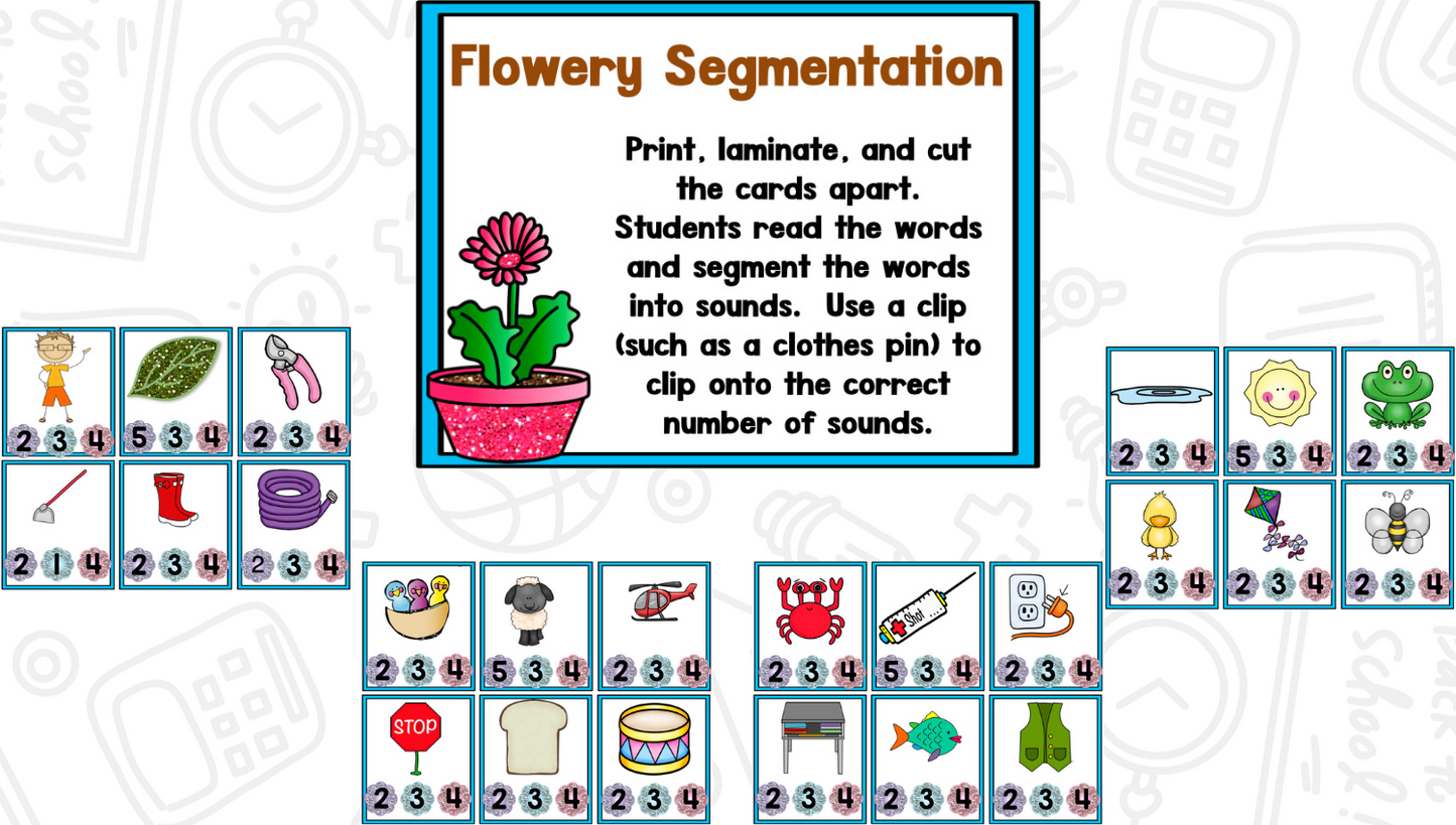 Puddle Jumper: Spring Math and Literacy Centers