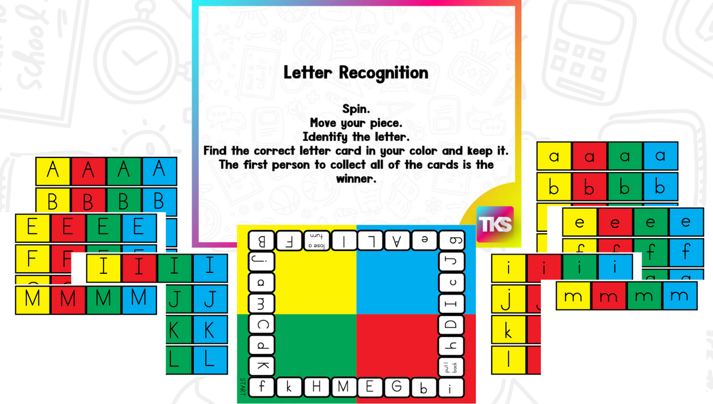 Game It Up! Letters & Sounds