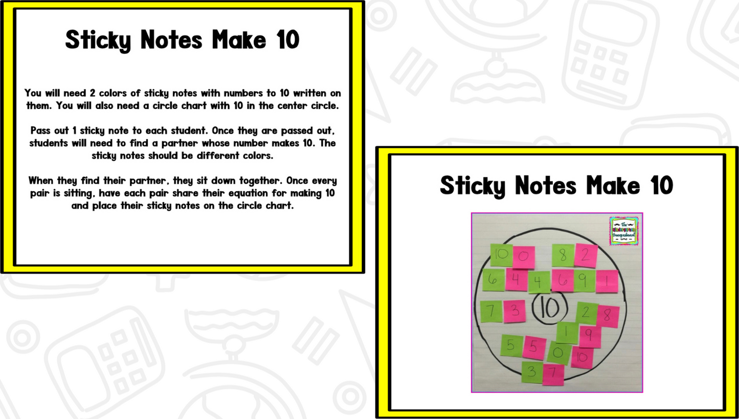 Math It Up! Making 10