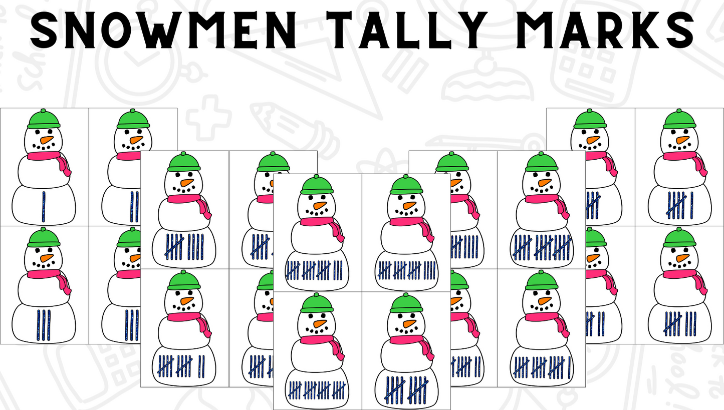 Smashing Snowmen! Numbers and Counting