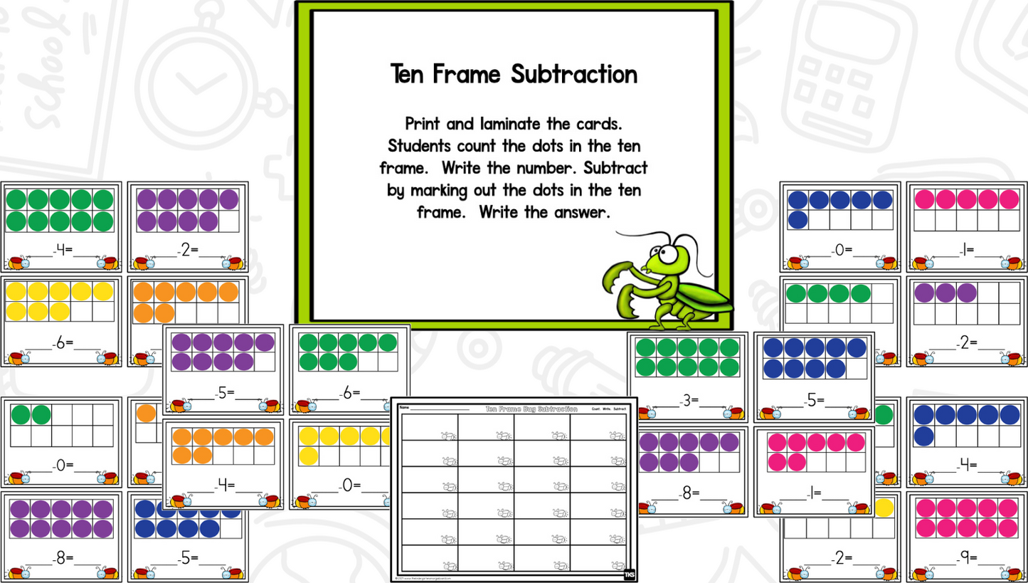 Bugging You to Learn: Bugs Math and Literacy Centers