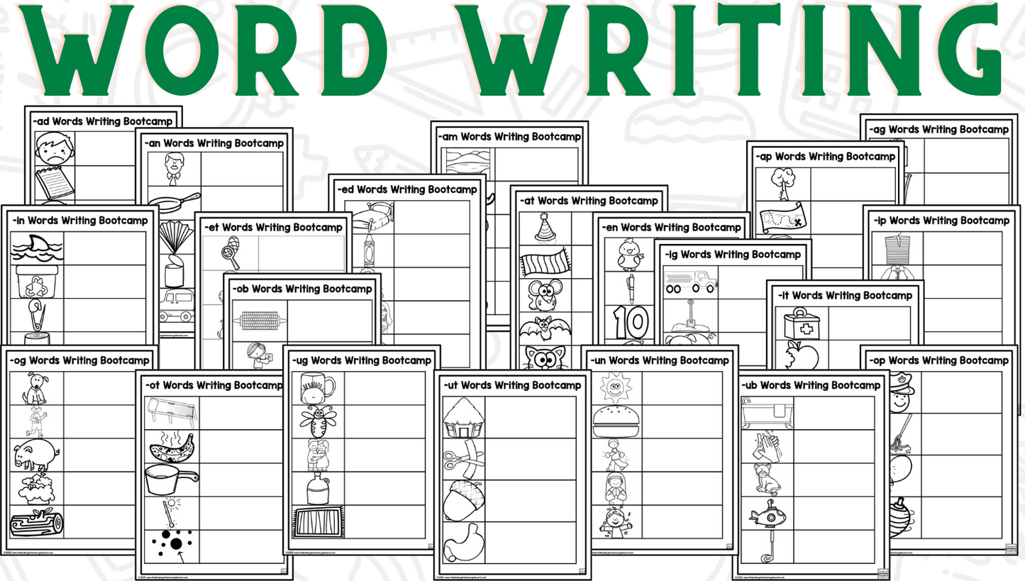 Word Family Bootcamp (No Theme)