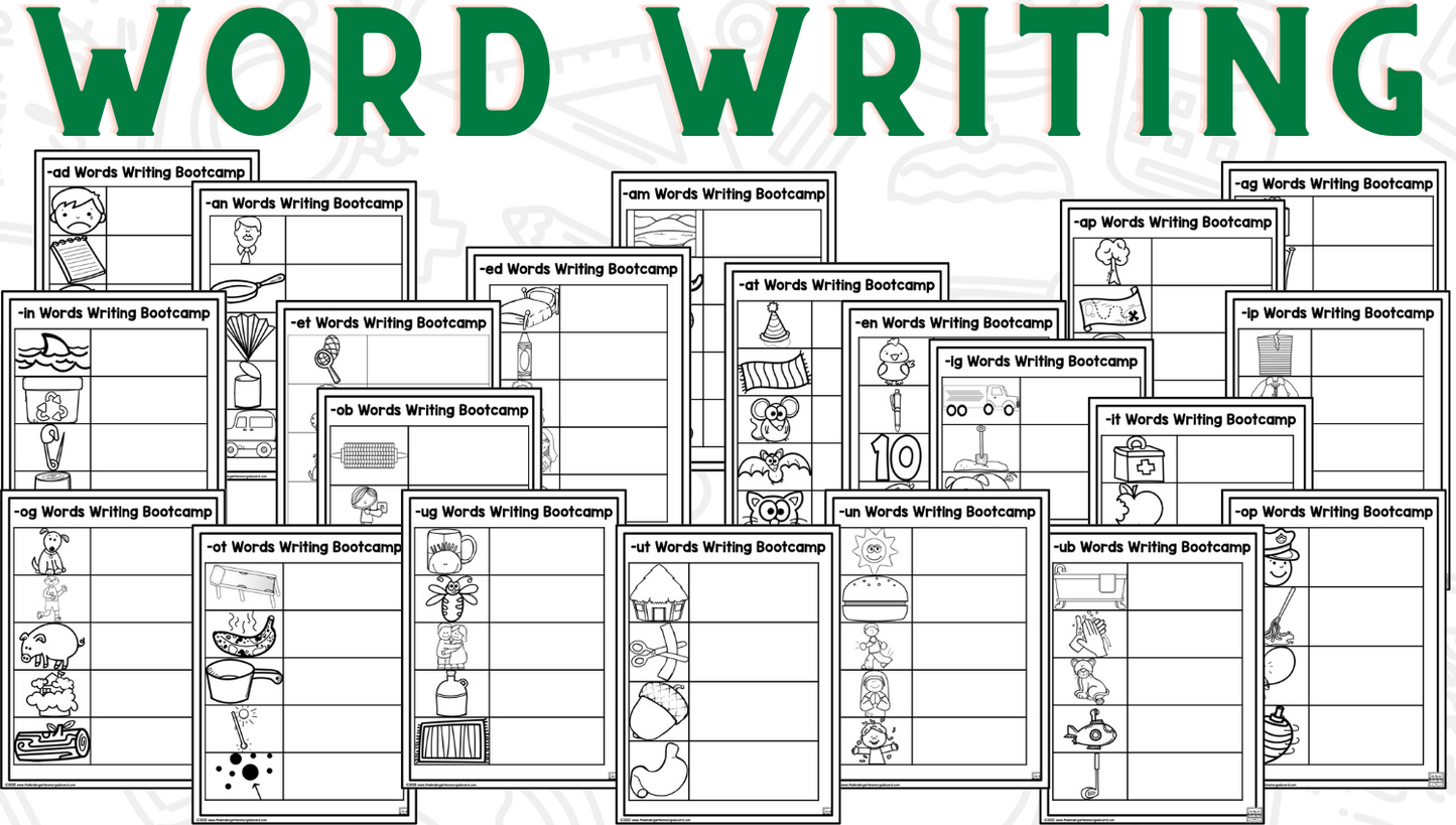 Word Family Bootcamp (Army Theme)
