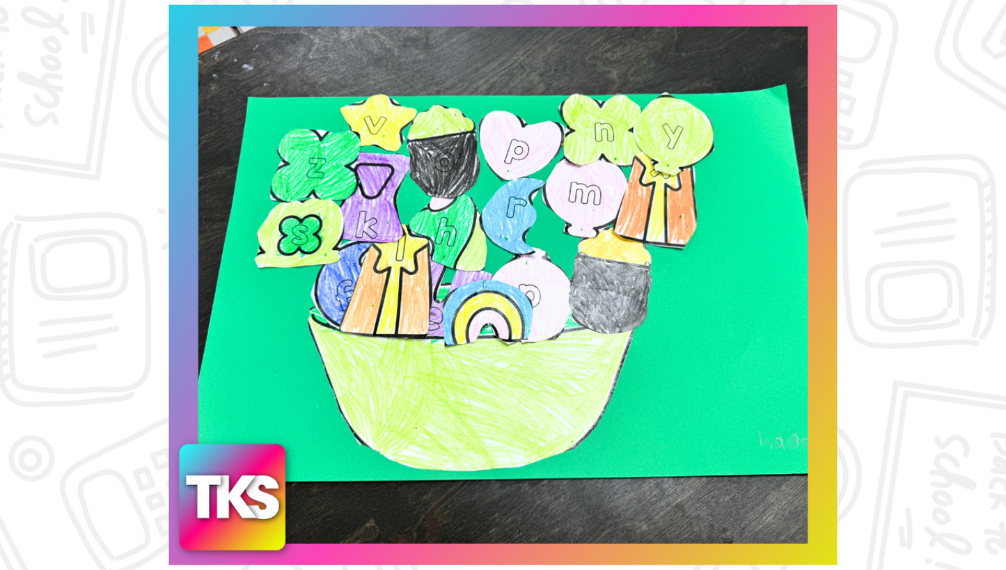 Lucky Charms Sight Words, CVC Words, & Letters Phonics Project