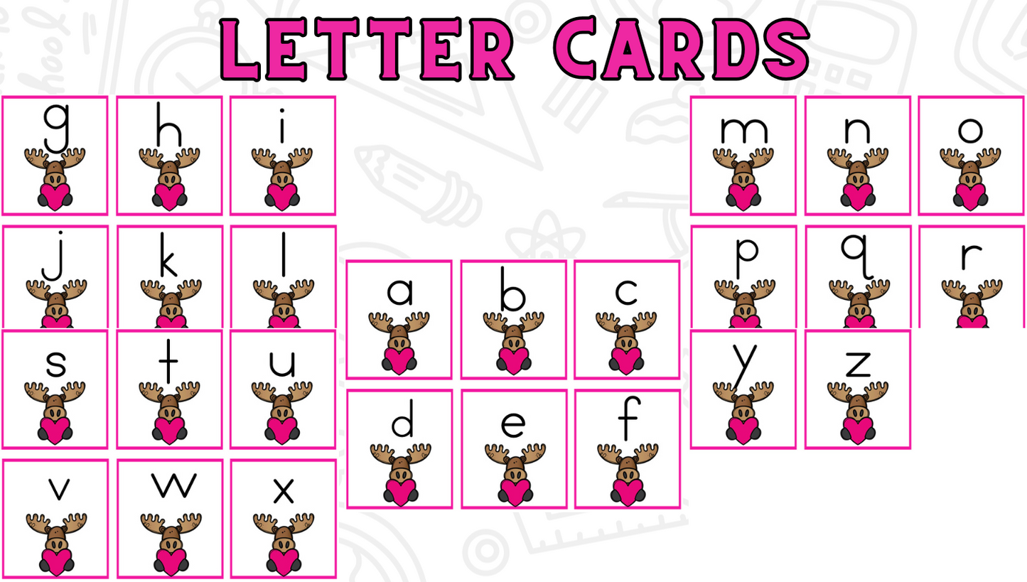Valentine's Day Moose Freebie